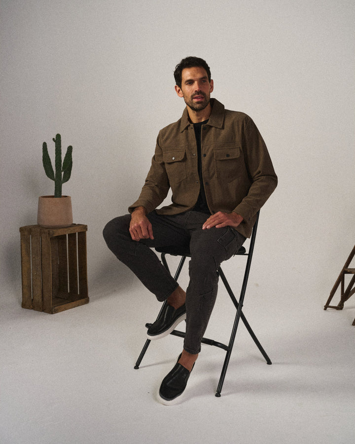 Lucas | Refined Cushioned Orthopedic Slip-On Walking Shoes