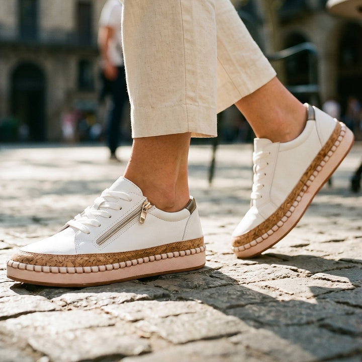 Lucy | Effortless Orthopedic Shoes with Cork Platform Sole