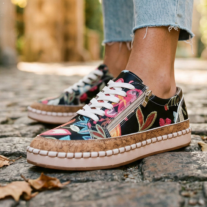 Lucy | Effortless Orthopedic Shoes with Cork Platform Sole