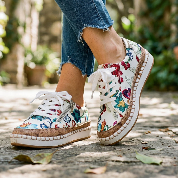 Lucy | Effortless Orthopedic Shoes with Cork Platform Sole