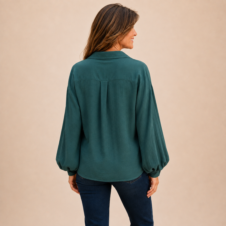 Lucy | Stylish Relaxed Button Down Linen Shirt