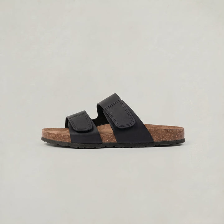 Luka | Graceful Double Strap Mens Sandals Slides