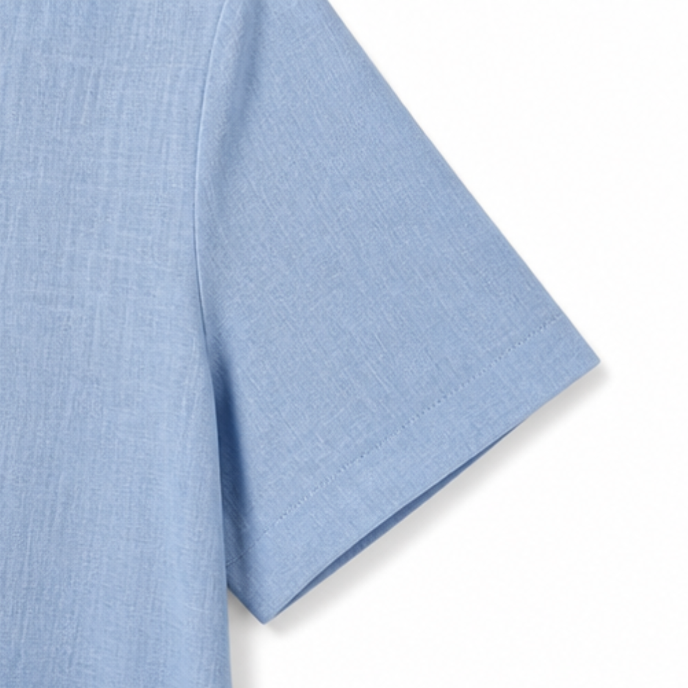 Lyla | Graceful Asymmetric Button Midi Linen Dress
