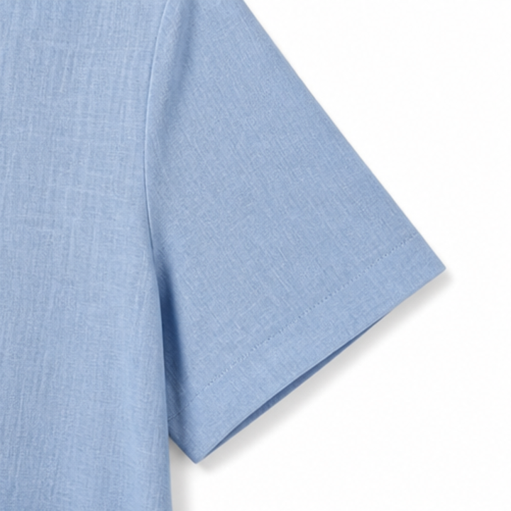 Lyla | Graceful Asymmetric Button Midi Linen Dress