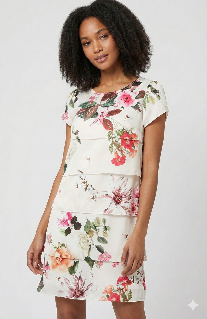 Lyla | Timeless Tiered Floral Summer Dress