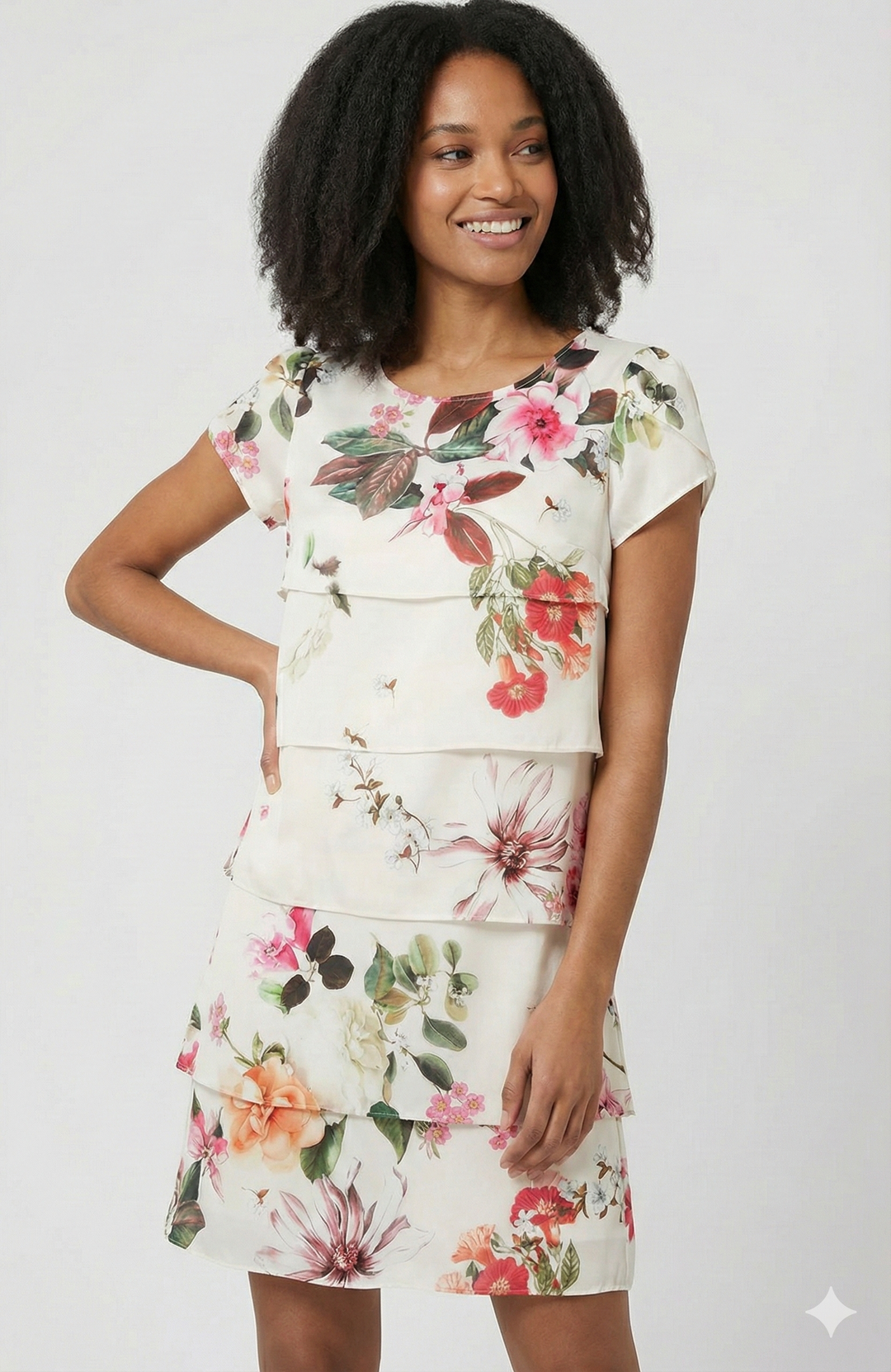 Lyla | Timeless Tiered Floral Summer Dress