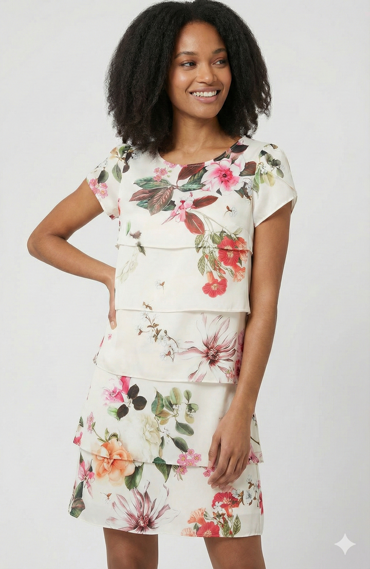Lyla | Timeless Tiered Floral Summer Dress