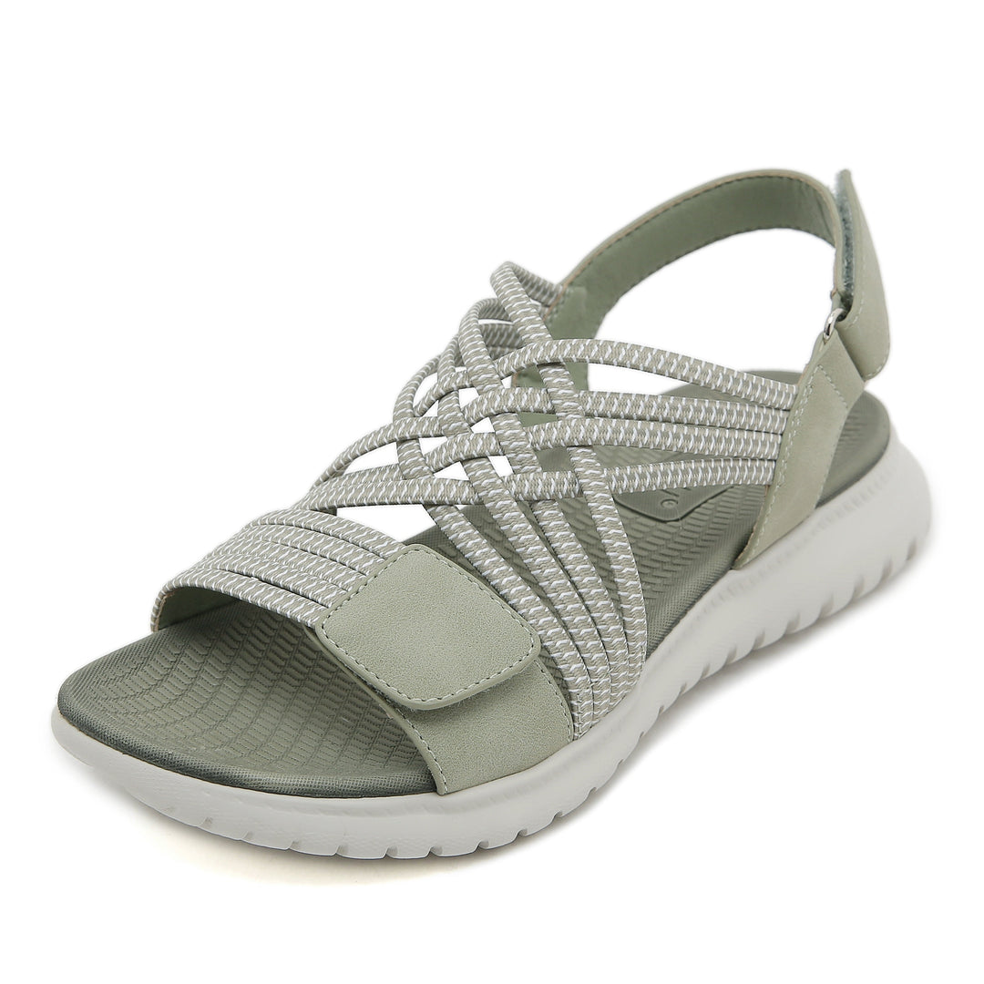 Mackenzie | Effortless Orthopedic Shoes Walking Sandals with Crossover Straps