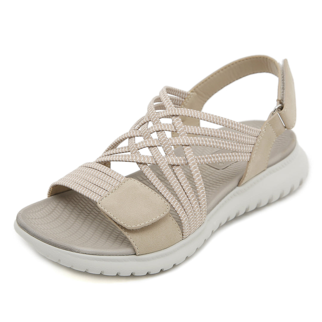 Mackenzie | Effortless Orthopedic Shoes Walking Sandals with Crossover Straps