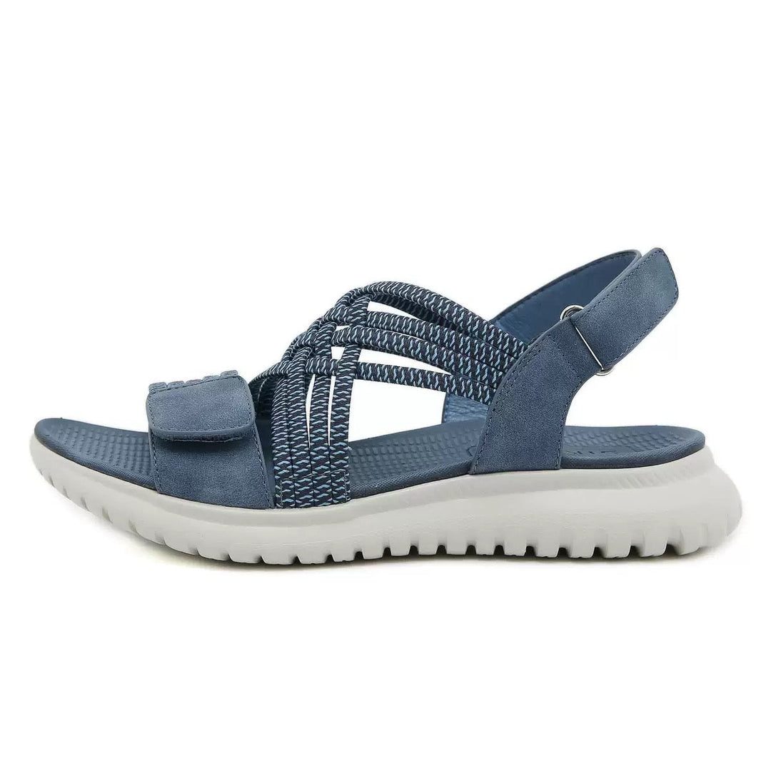 Mackenzie | Effortless Orthopedic Shoes Walking Sandals with Crossover Straps
