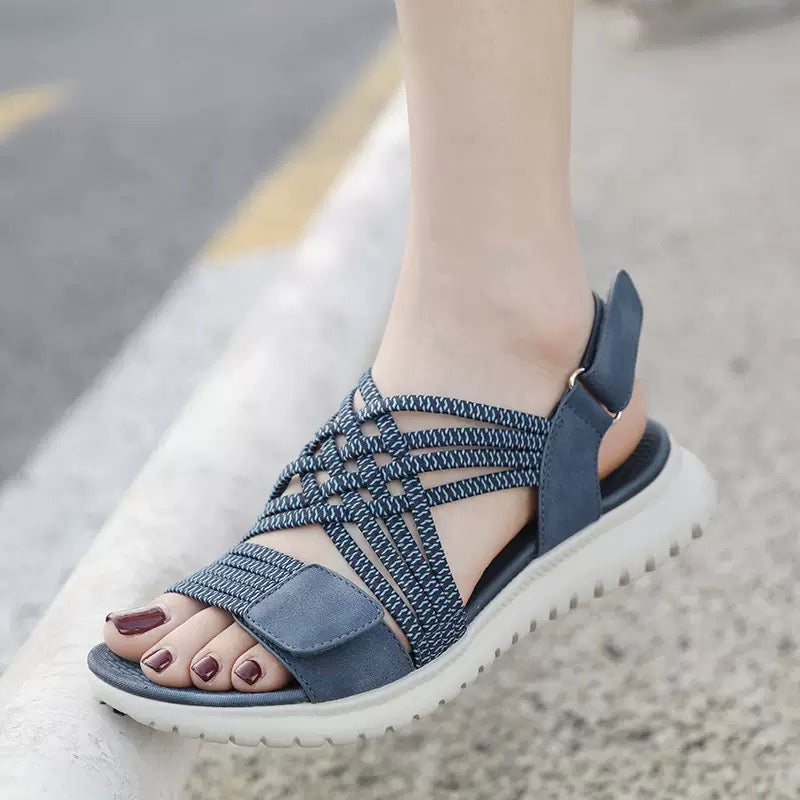 Mackenzie | Effortless Orthopedic Shoes Walking Sandals with Crossover Straps