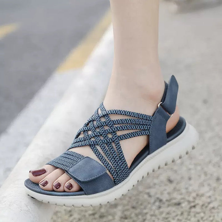 Mackenzie | Effortless Orthopedic Shoes Walking Sandals with Crossover Straps