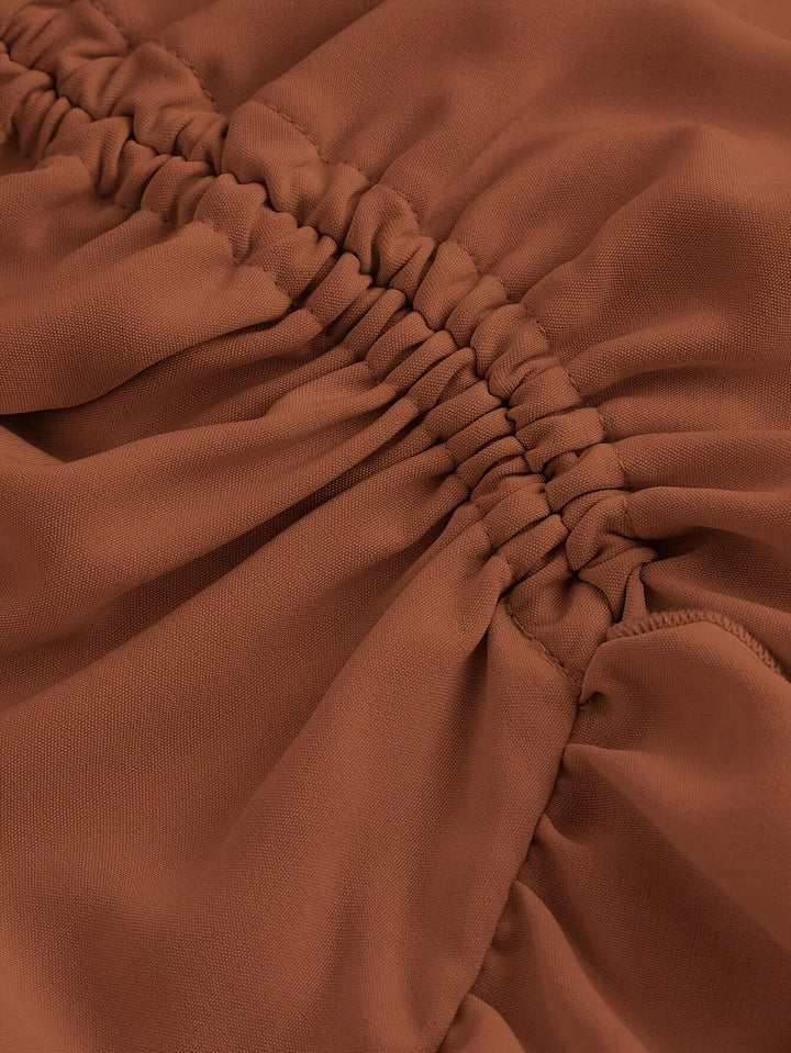 Maeve | Graceful Tiered Ruffle Hem Midi Skirt