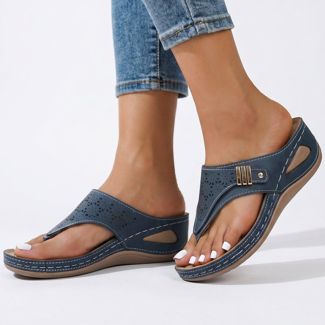 Maisie | Cosy Cushioned Orthopedic Thong Sandals