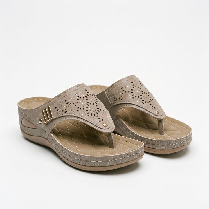 Maisie | Cosy Cushioned Orthopedic Thong Sandals