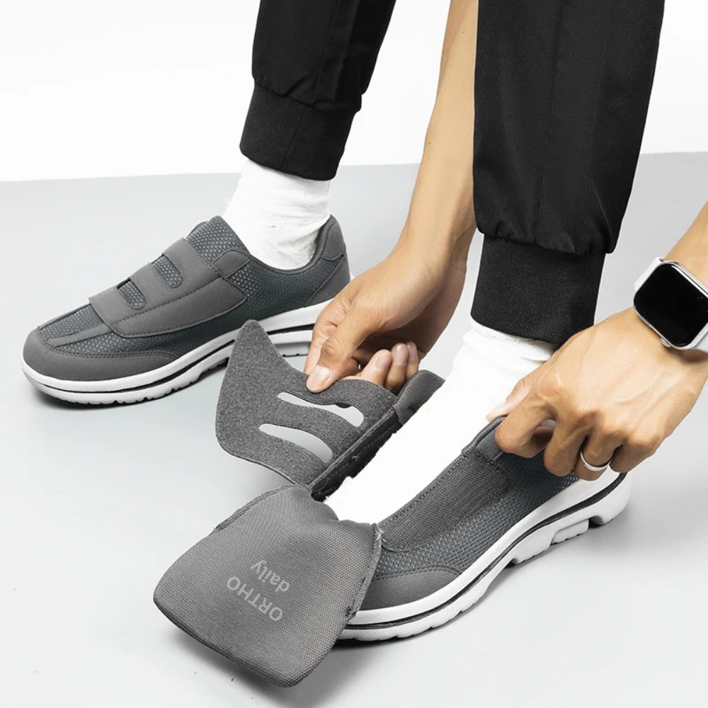 Mason | Cosy Wide Fit Orthopedic Shoes with Adjustable Straps
