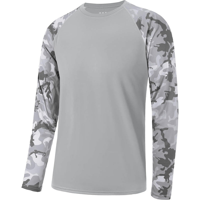 Mason | Quick-Dry UPF 50+ Camo Raglan Fishing Shirt