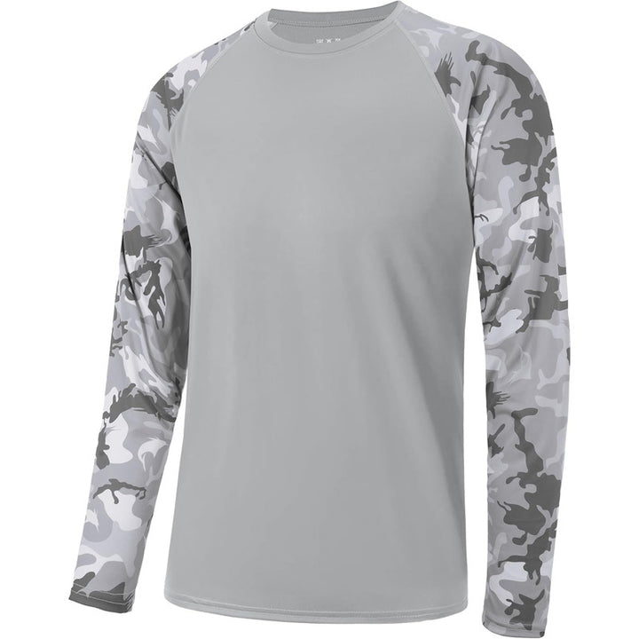 Mason | Quick-Dry UPF 50+ Camo Raglan Fishing Shirt