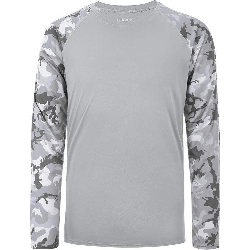 Mason | Quick-Dry UPF 50+ Camo Raglan Fishing Shirt