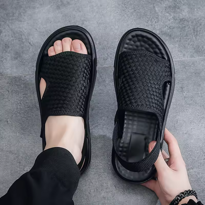 Mason | Stylish Woven Orthopedic Shoes Sandals with Adjustable Strap