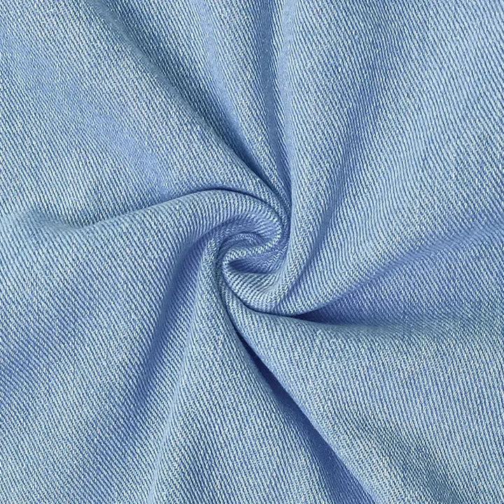 Matilda | Cosy Square Neck Denim Dress with Pockets