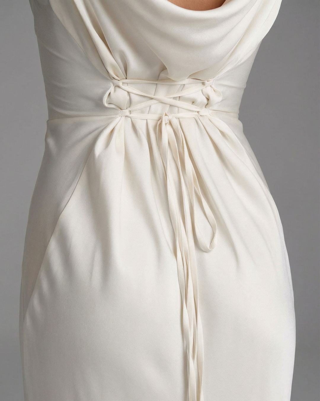 Matilda | Timeless Long Sleeve Satin Formal Dress