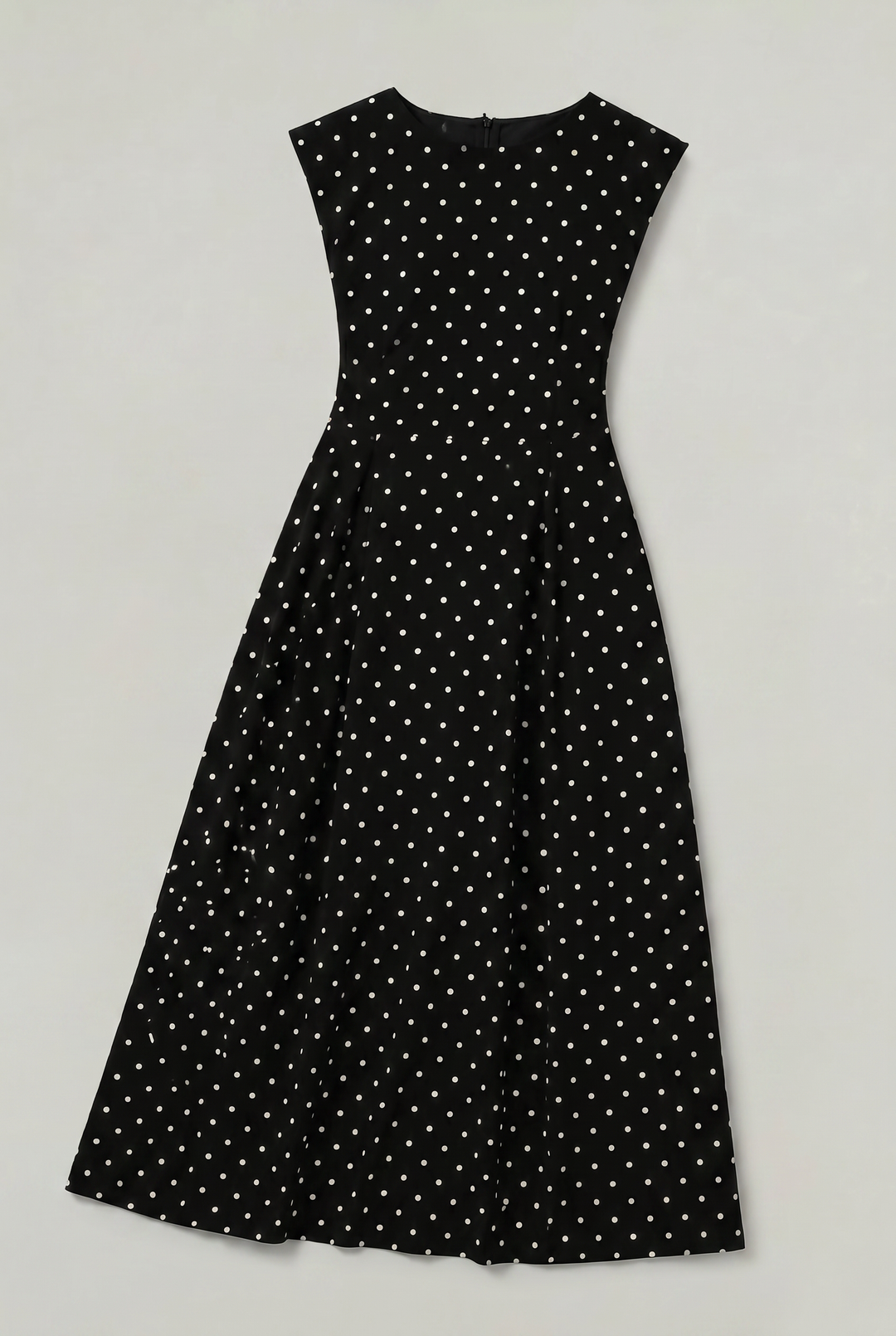 Matilda | Timeless Polka Dot Maxi Party Dress with Cap Sleeves