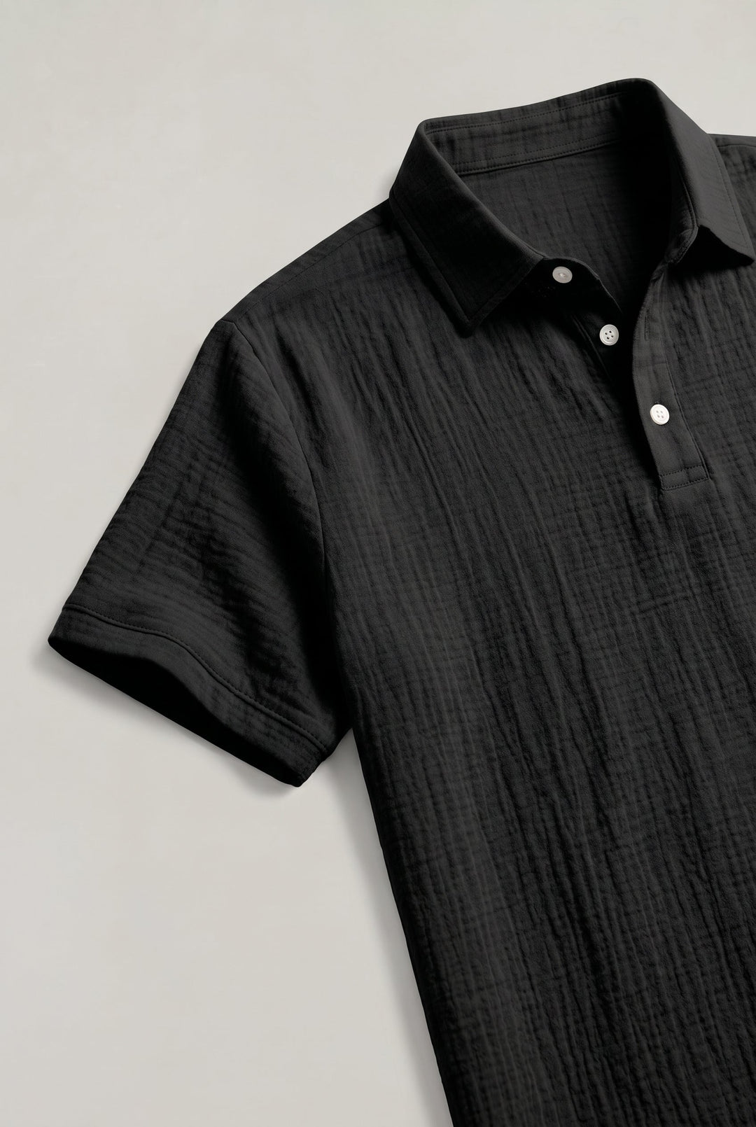 Maverick | Polished Linen Shorts and Polo Shirt Matching Set