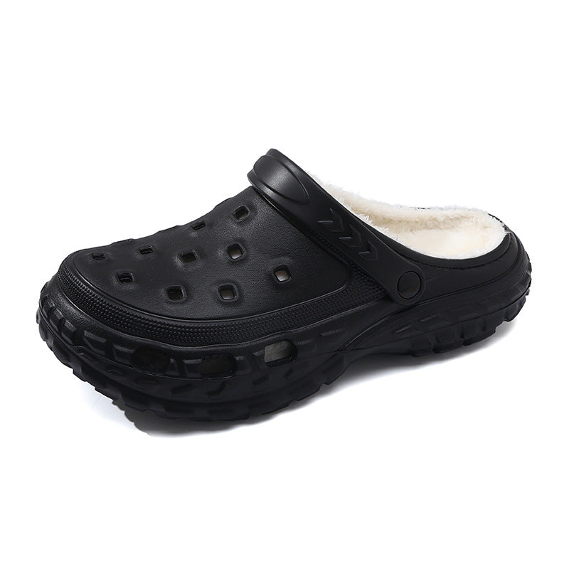 Millie | Cosy Plush-Lined Chunky Platform Clogs