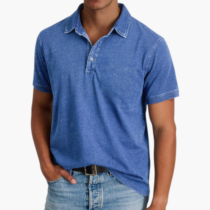 Noah | Timeless Washed Polo Short Sleeve Shirt