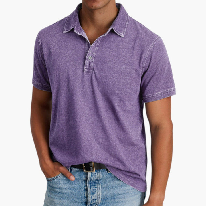 Noah | Timeless Washed Polo Short Sleeve Shirt