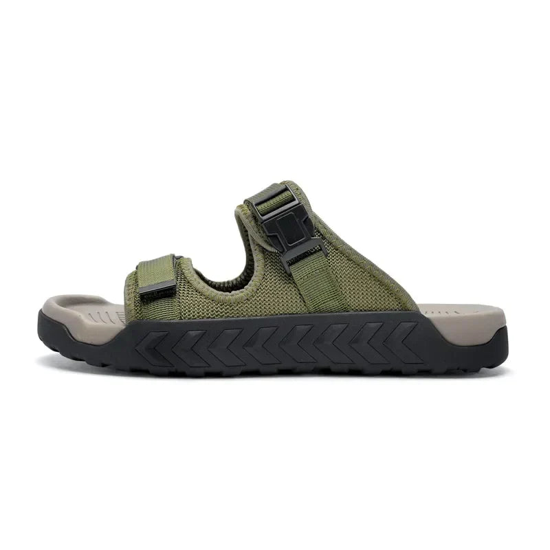 Oliver | Adjustable Buckle Sport Men Slides Sandals