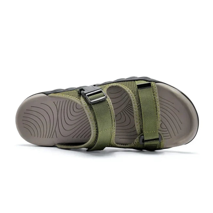 Oliver | Adjustable Buckle Sport Men Slides Sandals