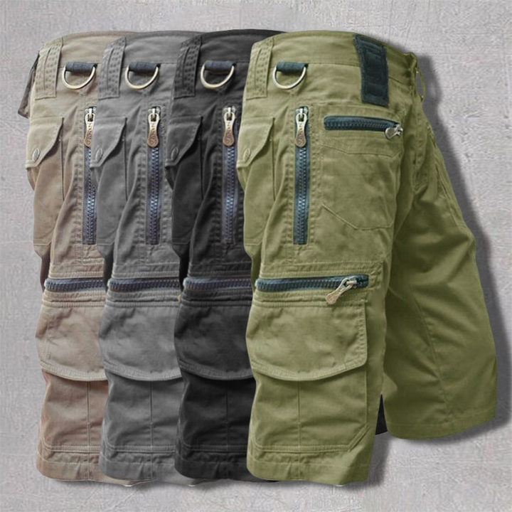 Patrick | Graceful Utility Cargo Shorts with Multi-Pocket Detail