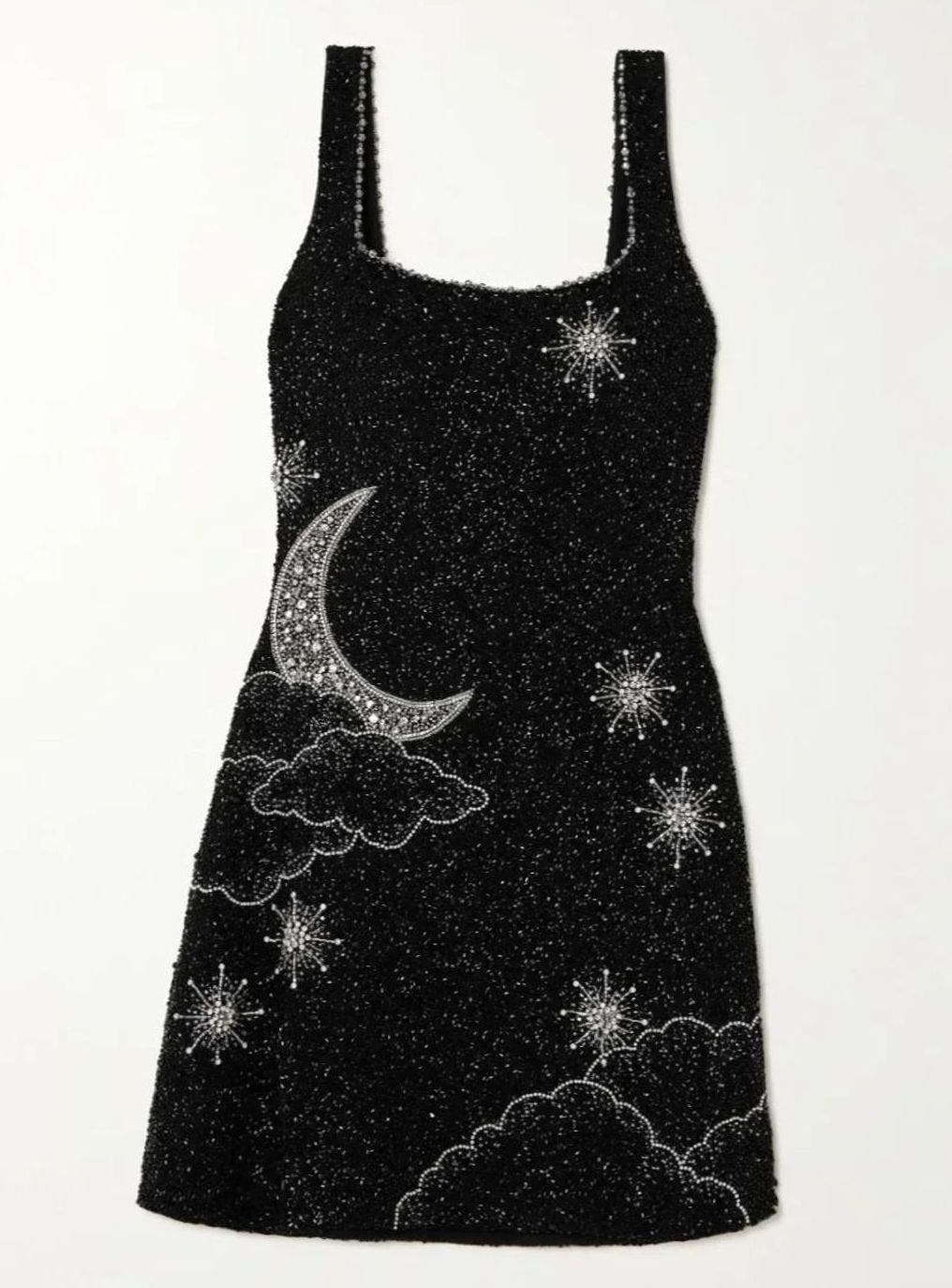 Penelope | Classic Sequin Star Mini Christmas Dress