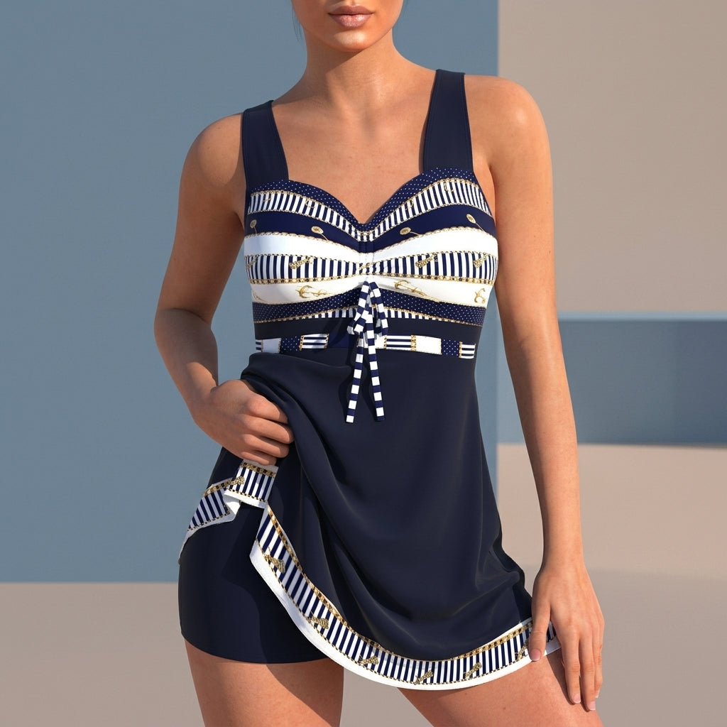 Phoebe | Refined Ruched One Piece Swimsuit Swimdress