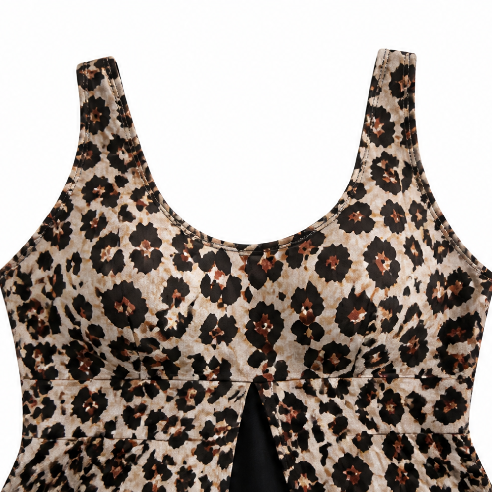 Piper | Refined A-Line Plus Size Swim Dress