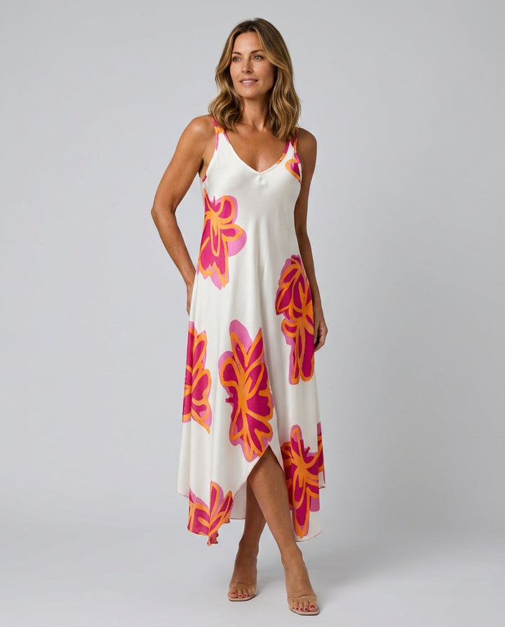 Piper | Relaxed Floral Print Summer Maxi Dress