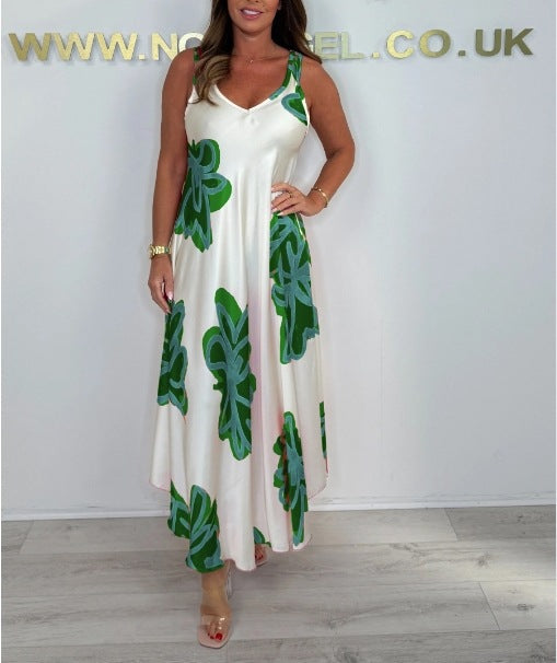Piper | Relaxed Floral Print Summer Maxi Dress