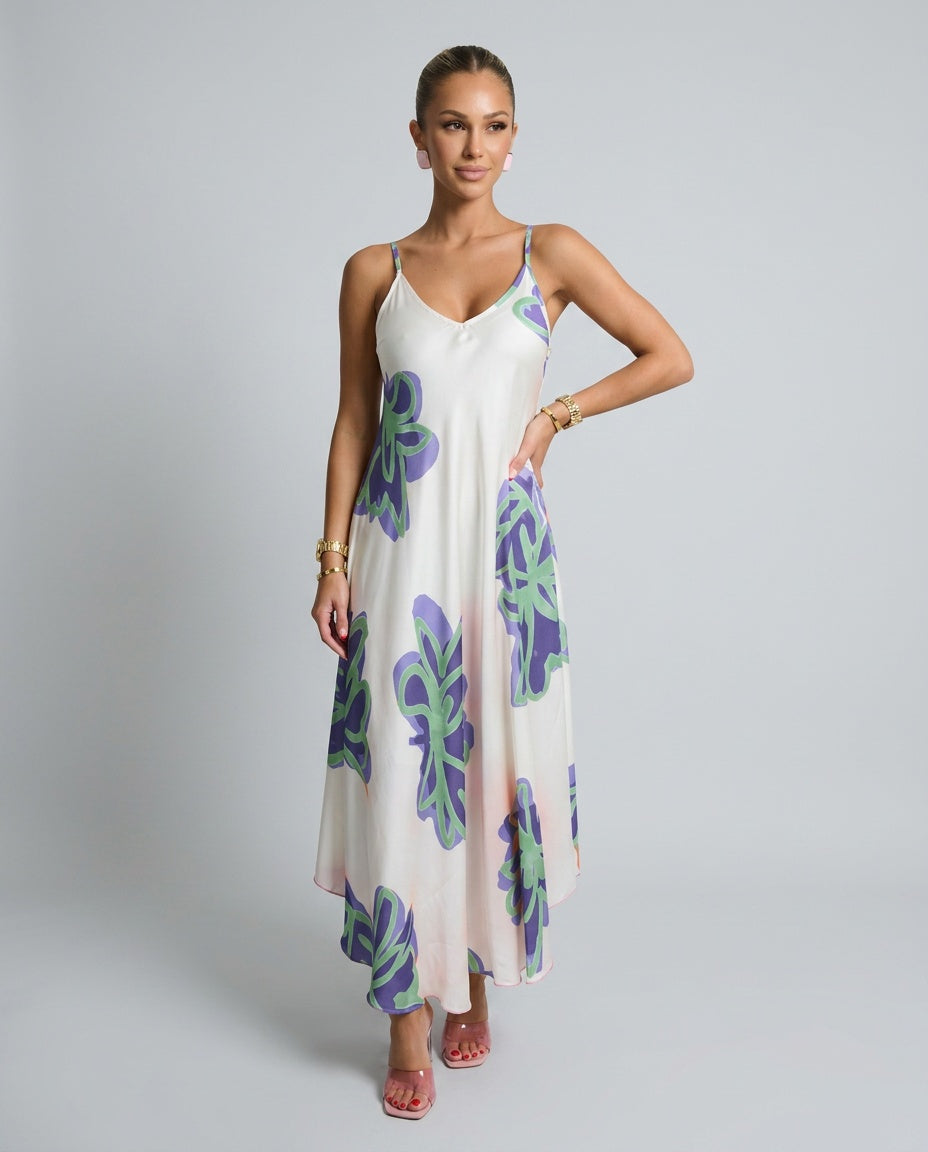 Piper | Relaxed Floral Print Summer Maxi Dress