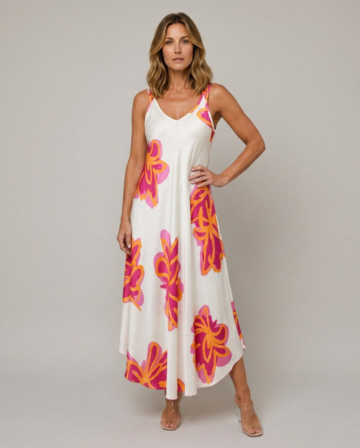 Piper | Relaxed Floral Print Summer Maxi Dress
