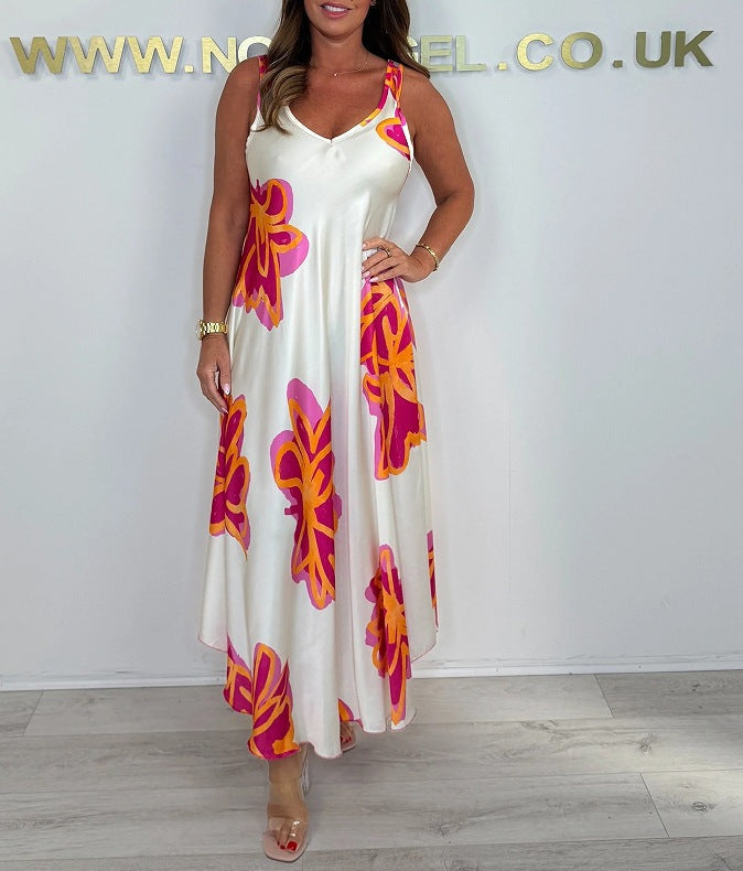 Piper | Relaxed Floral Print Summer Maxi Dress