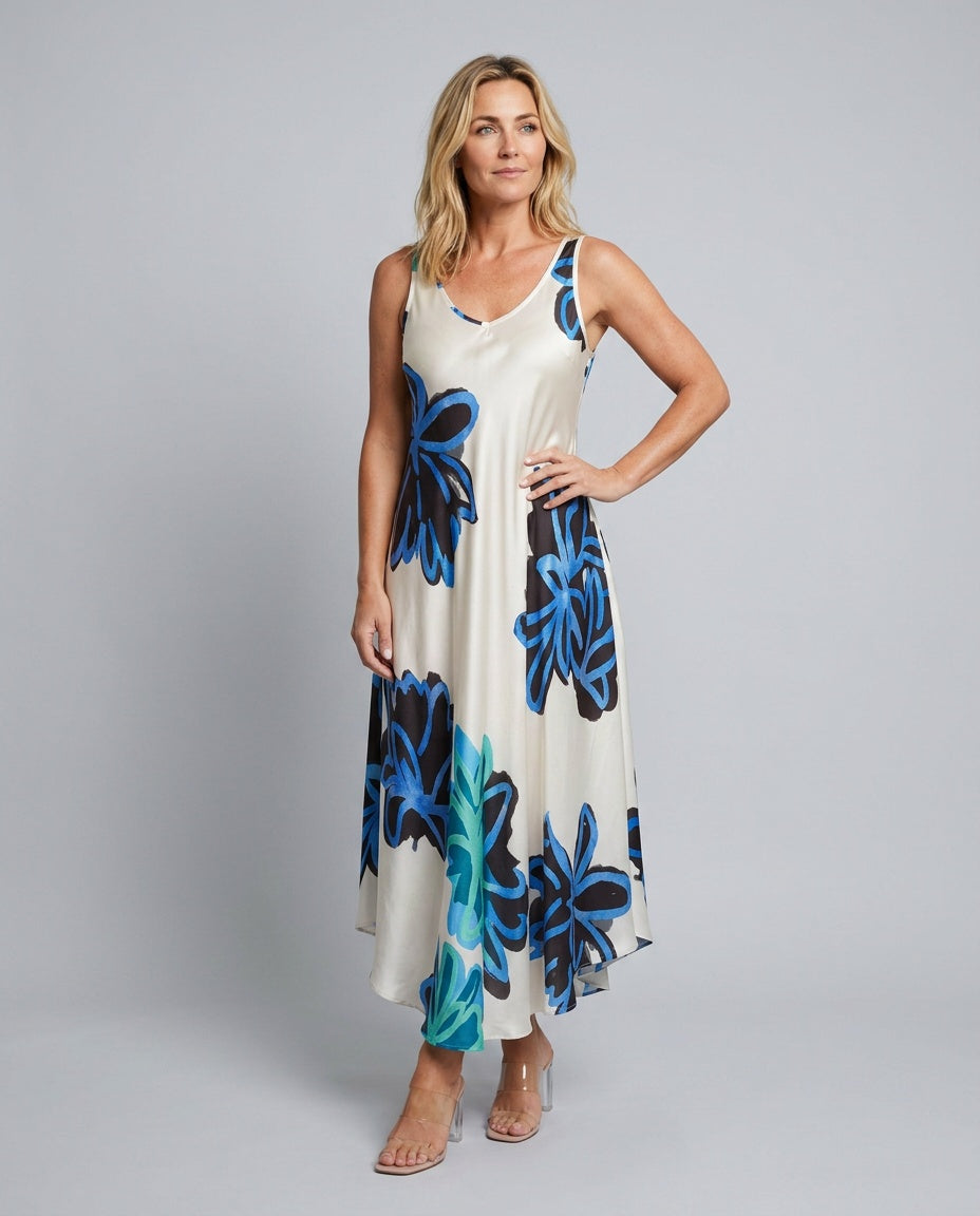 Piper | Relaxed Floral Print Summer Maxi Dress