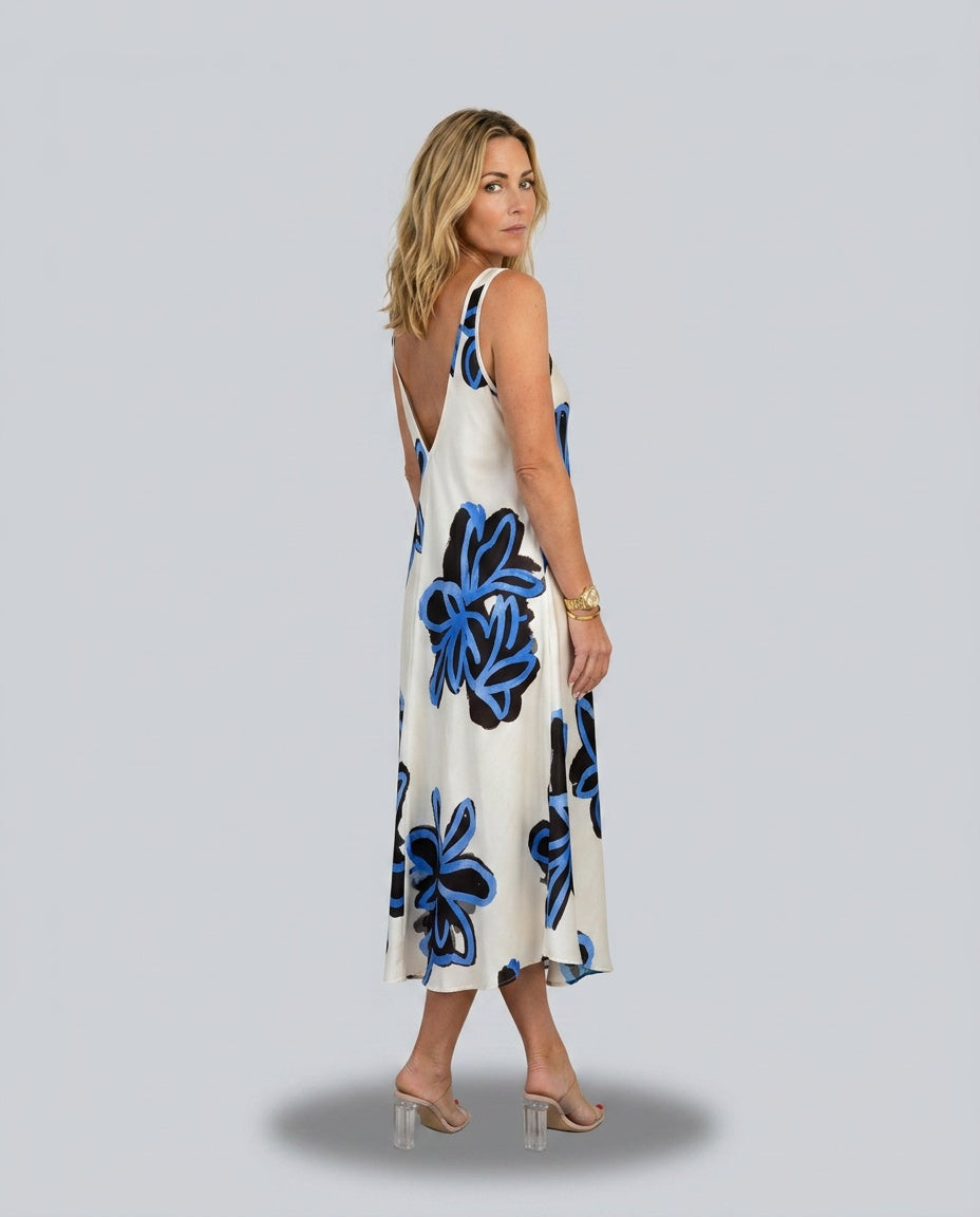Piper | Relaxed Floral Print Summer Maxi Dress