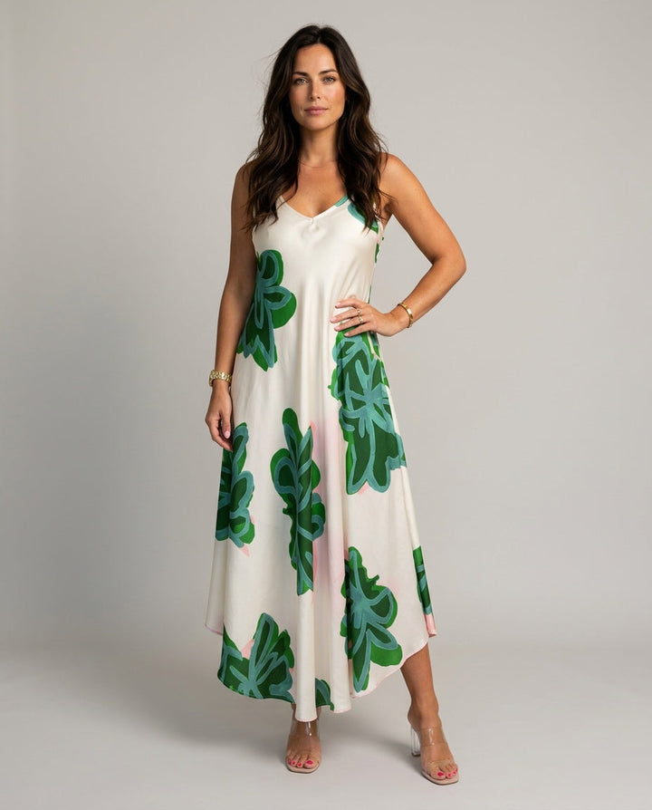 Piper | Relaxed Floral Print Summer Maxi Dress