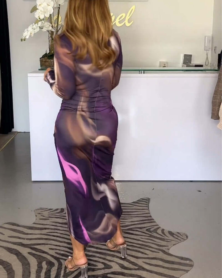 Pippa | Classic Wrap Front Midi Cocktail Dress