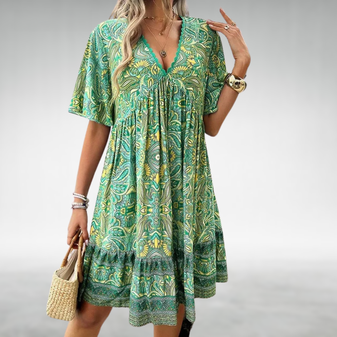 Riley | Effortless Boho Swing Beach Dress