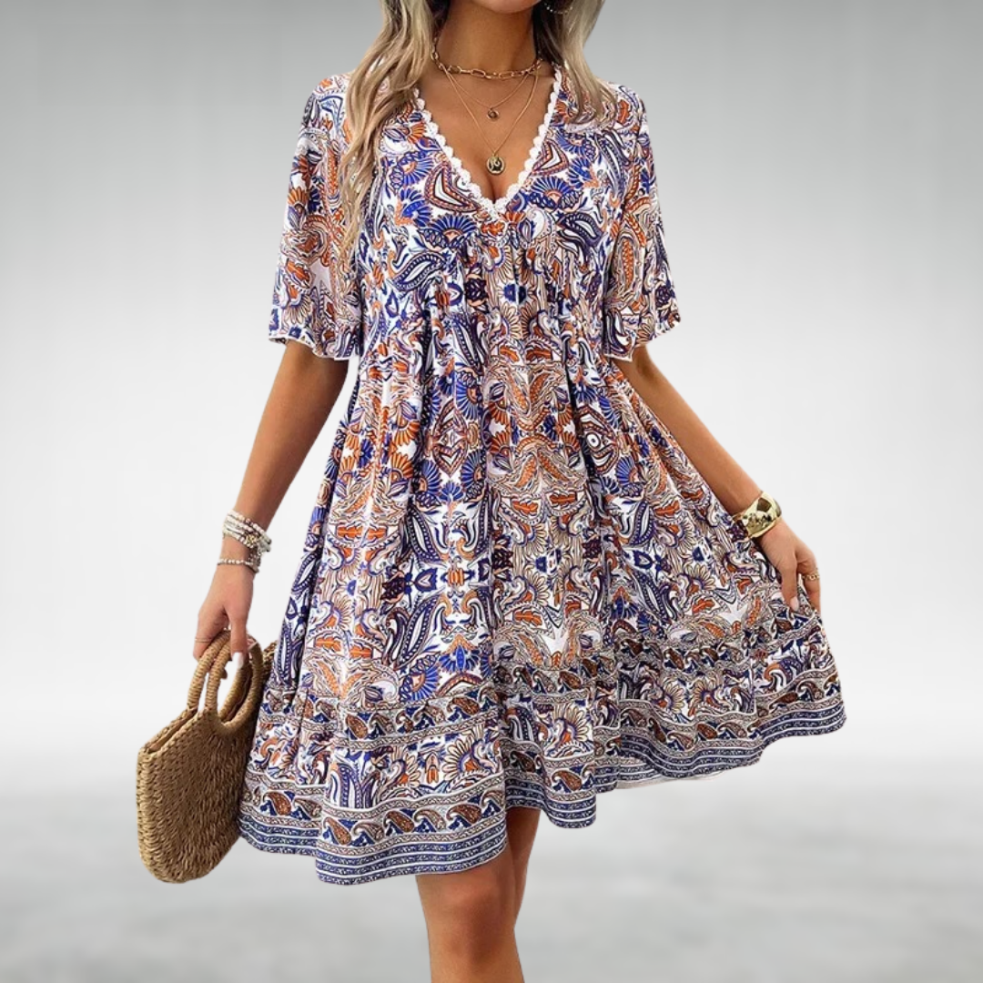 Riley | Effortless Boho Swing Beach Dress