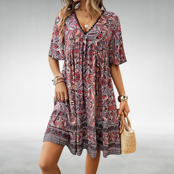 Riley | Effortless Boho Swing Beach Dress
