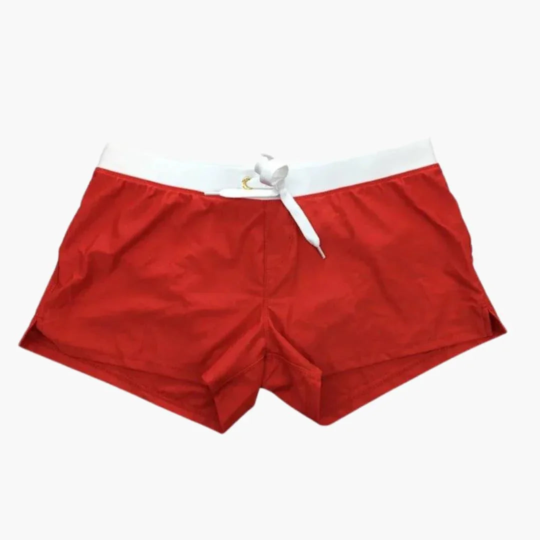 Riley | Refined Quick-Dry Swimming Shorts with Contrast Waistband
